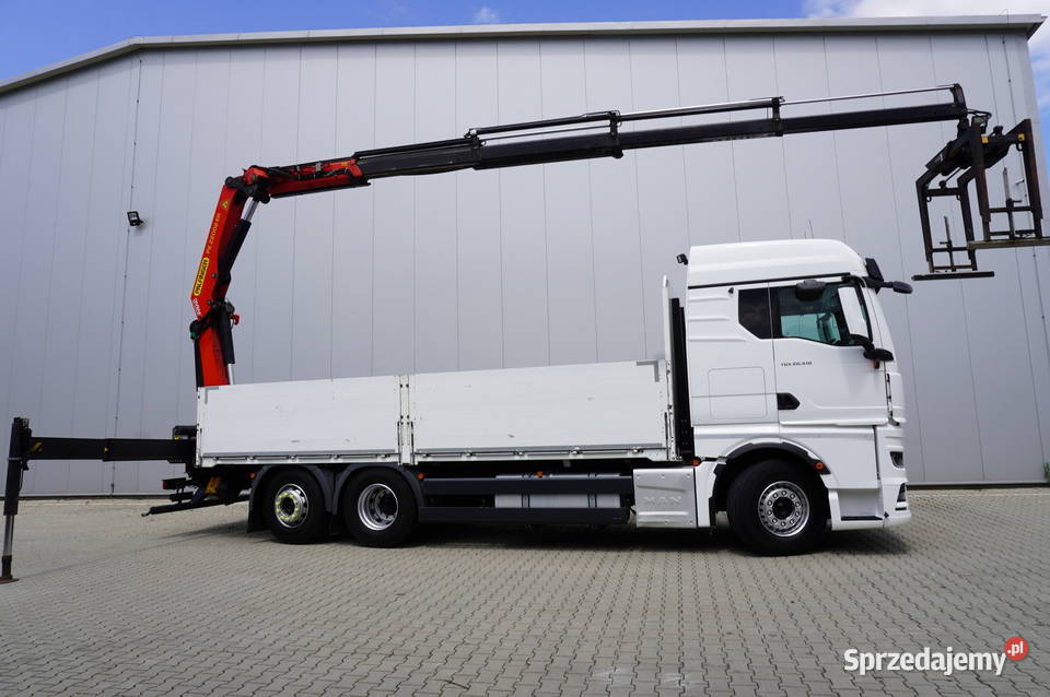 MAN TGX 26510 6x2 HDS Palfinger PK 22002EH C 13 serwisowany w ASO małopolskie Kraków