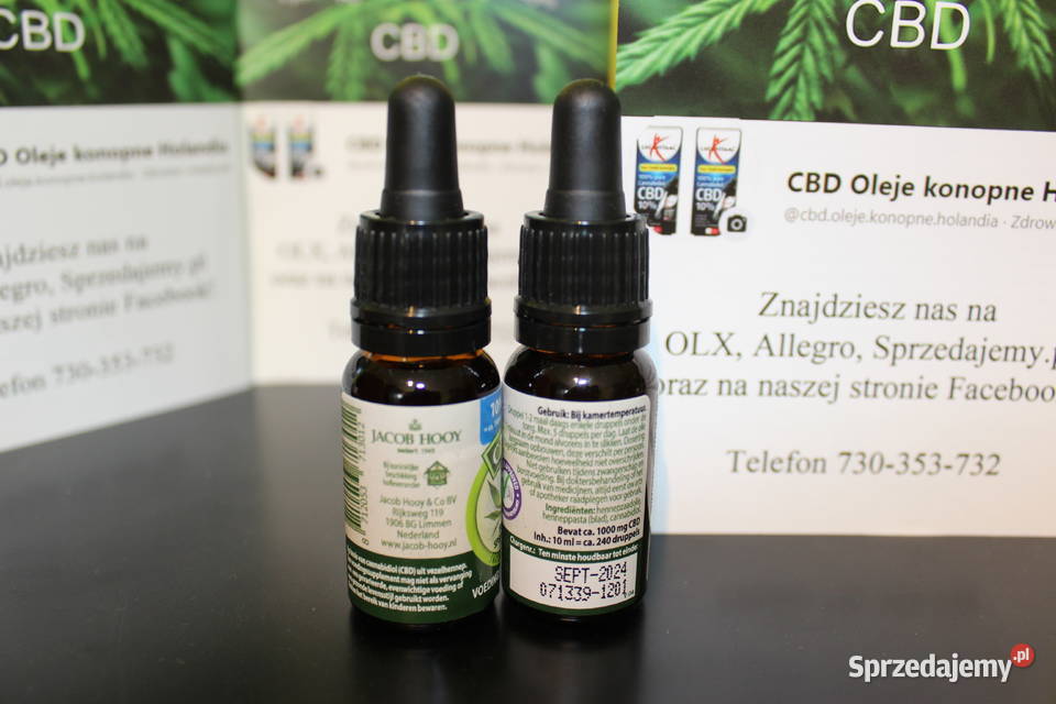 Jacob Hooy CBD Olej 10 10ml Łódź