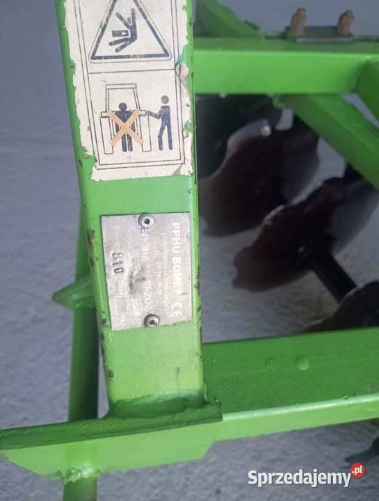 Talerzówka Bomet 18m 2x8 talerzy Brony Ulan-Majorat