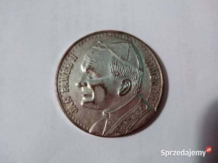 Medal z Janem Pawlem II i Moneta 2 zl.