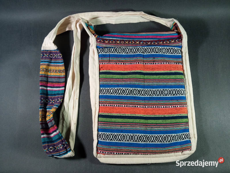 Ekologiczna torba na ramię z konopi Nepal dolnośląskie Kudowa-Zdrój