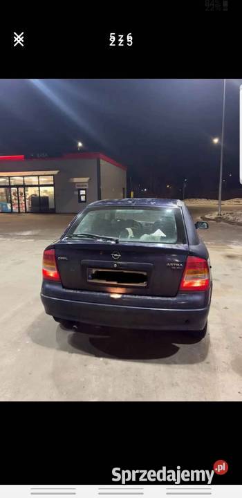 Okazja opel astra 16lpg Hatchback Włocławek