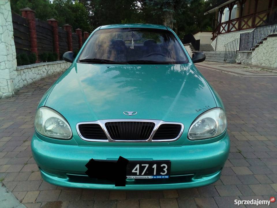 DAEWOO LANOS 15 8ZAWOROWY BENZYNA GAZ SEDAN kupiony w polskim salonie lubelskie