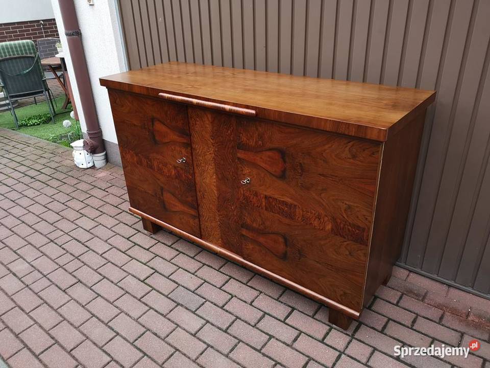 KomodaBufet ARTDECO Orzech Stary Antyk Renowacji Swarzędz sprzedam