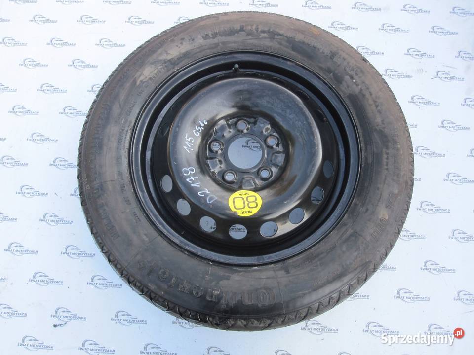 NISSAN QASHQAI J10 koło dojazdowe 1459016 106M świętokrzyskie Kielce