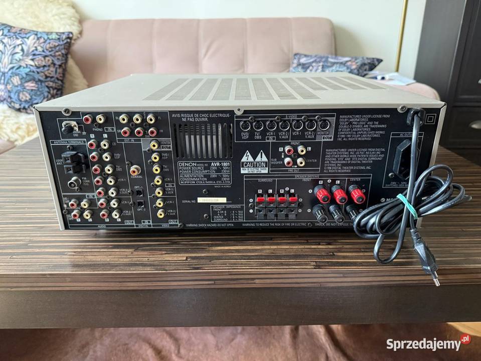 Amplituner kina domowego DENON AVR1801 Oświęcim