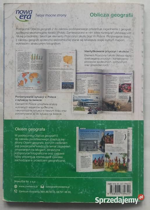 Oblicza geografii 2 podręcznik liceum i Rok wydania 2020 Małkinia Górna