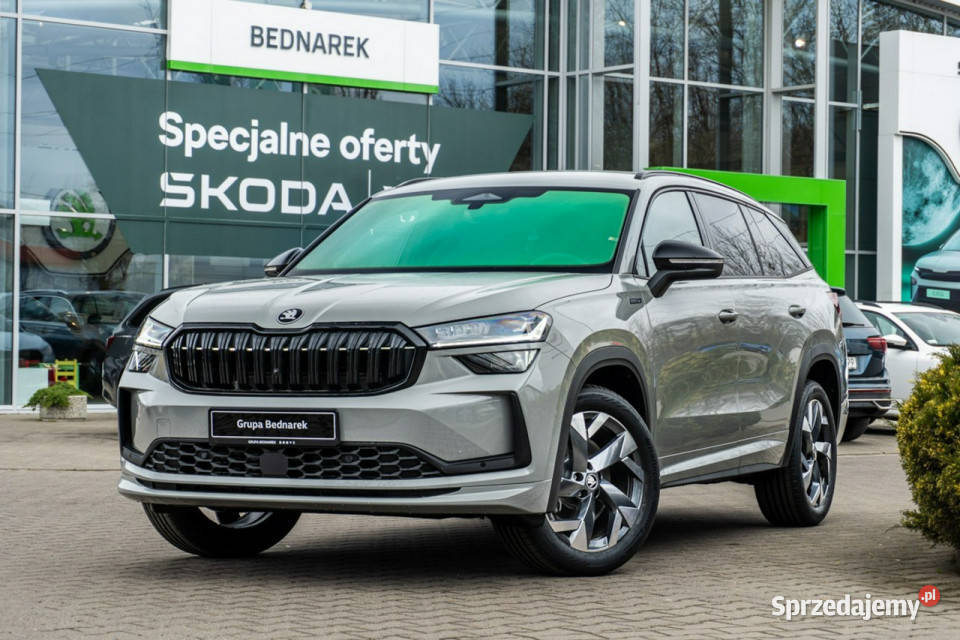 koda Kodiaq Sportline 20 TDI 193 DSG 4x4 II 2024 napęd 4x4 łódzkie Łódź