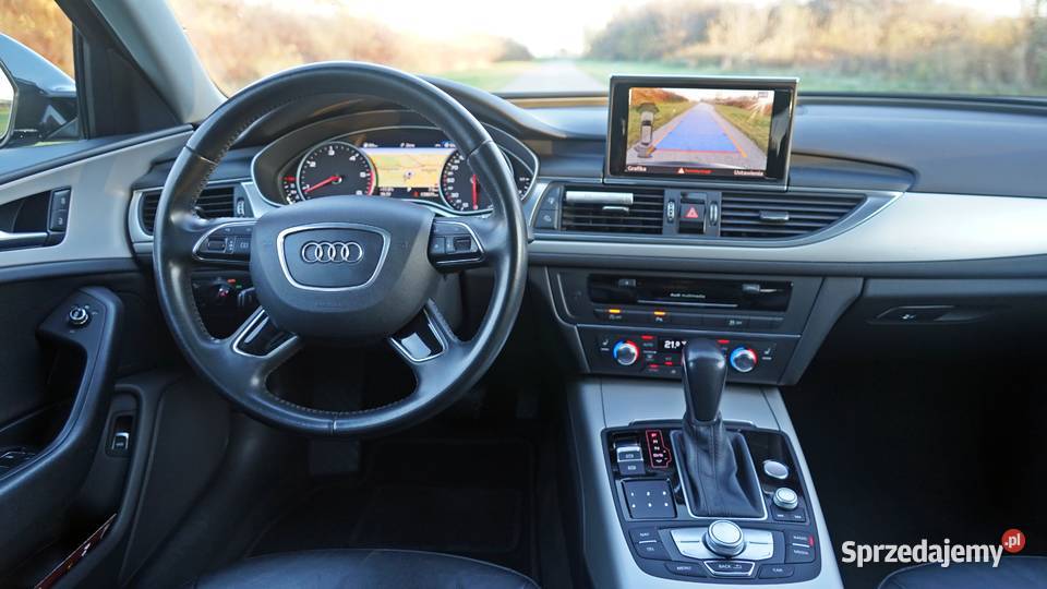 AUDI A6 C7FL 20TDI panorama kamera carplay skóra automatyczna Rzeszów sprzedam