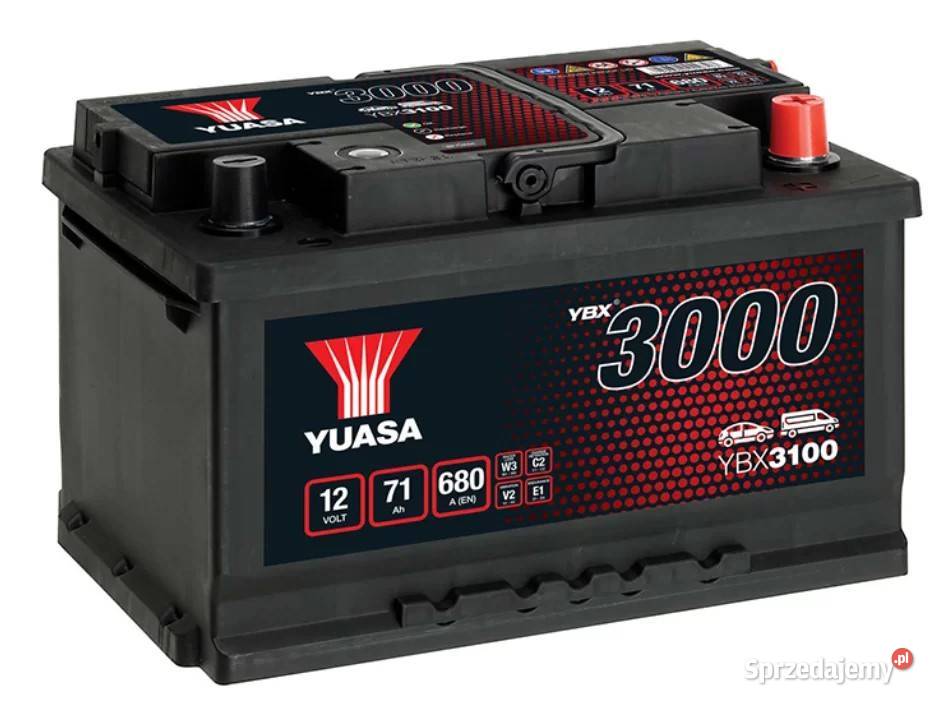 Akumulator Yuasa Standard 12V 71Ah 680A Prawy