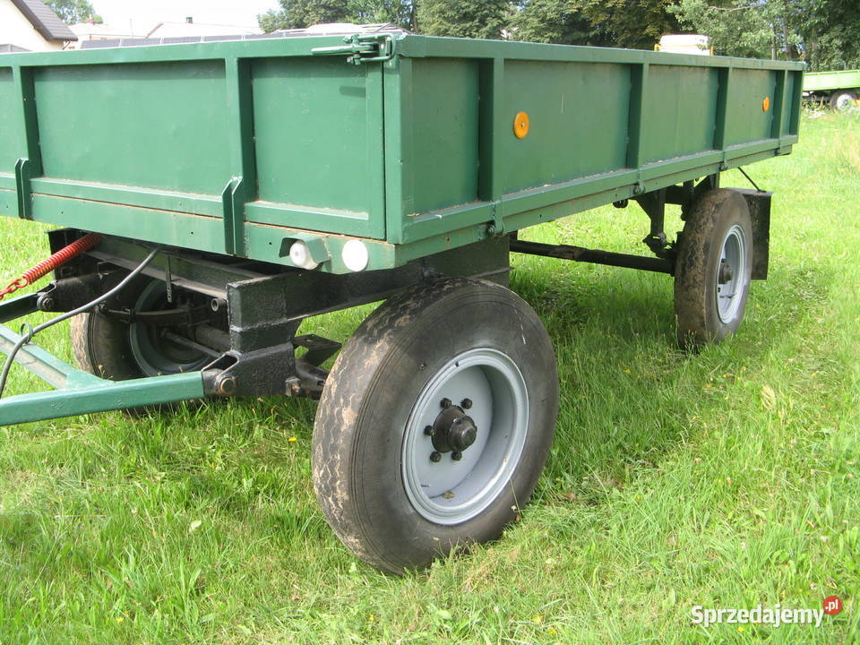 przyczepa d46 d35 d732 2 stronny wywrot stan Ryki