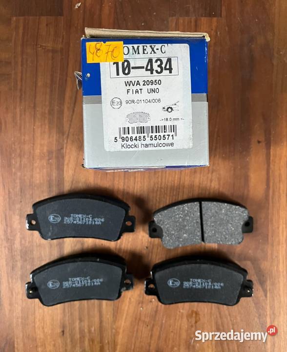 Fiat Uno klocki hamulcowe sprzedam