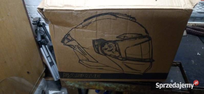 Kask motocyklowy szczękowy z blendą Toruń