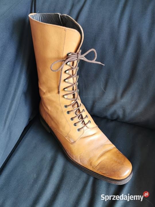 Piękne firmowe włoskie buty ze skóry naturalnej Łódź