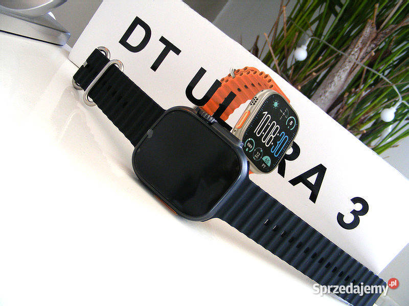 Zegarek smartwatch DT Ultra 3 mapy Google Unisex Zgierz sprzedam