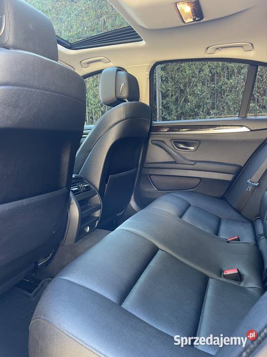 BMW F10 528ix xDrive automat skóry czarna serii napęd 4x4 Lublin