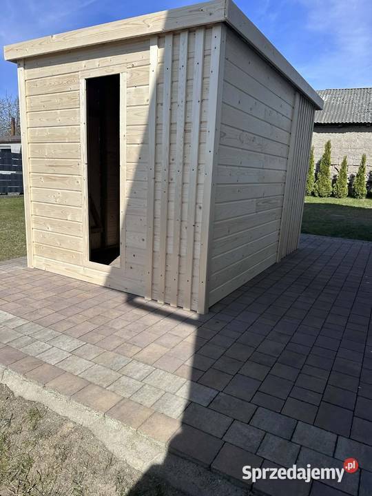 Nowoczesny domek ogrodowy Łeba