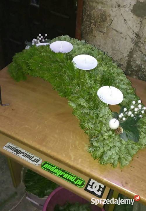 Choinka stroik wianki jemioła jodła jedlina świętokrzyskie Brody