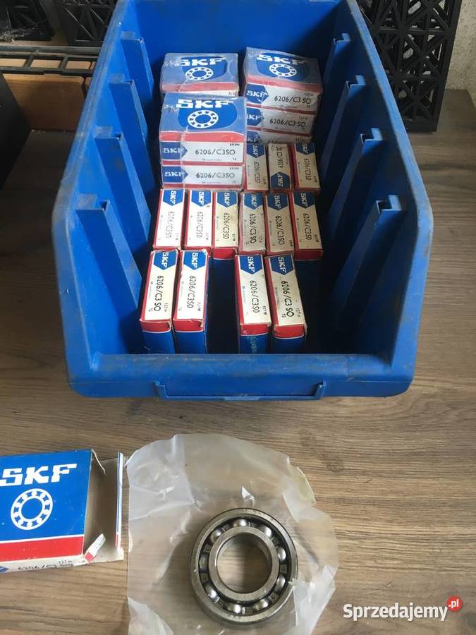 Łożysko zwykłe SKF 6206 C3 30 x 62 mm łódzkie Pabianice