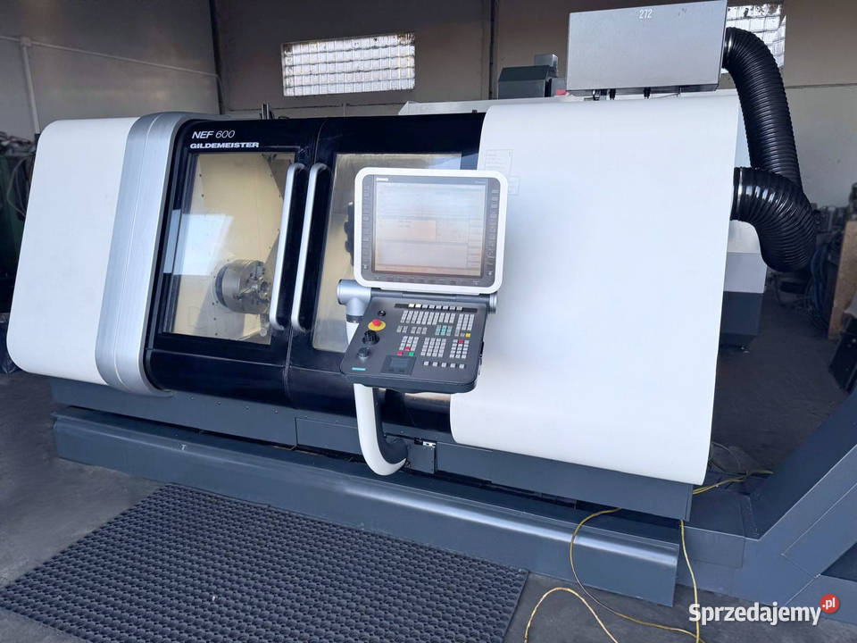 Tokarka CNC DMG GILDEMEISTER NEF 600 V3 Zabór