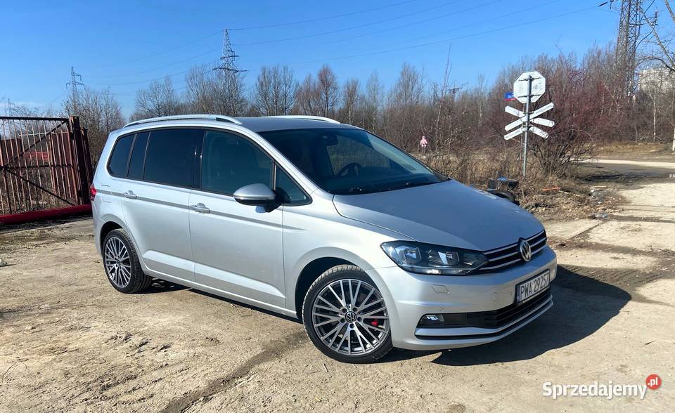 VW Touran 20 TDi 150 DSG 150 7 osobowy diesel Warszawa