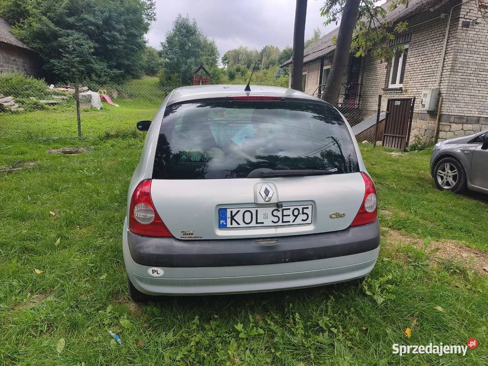 Clio 2 12 2003 benzyna zadbany sprawny gotowy do Maciejów