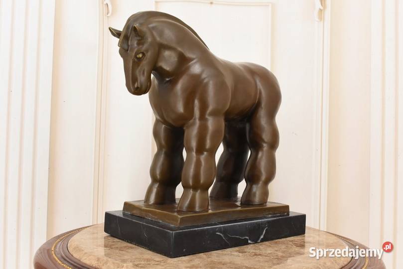 Fernando Botero Gruby Modernistyczny Koń Figura małopolskie Kraków sprzedam