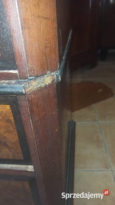 Komoda z szufladami Szyfoniera Biedermeier Gdańsk