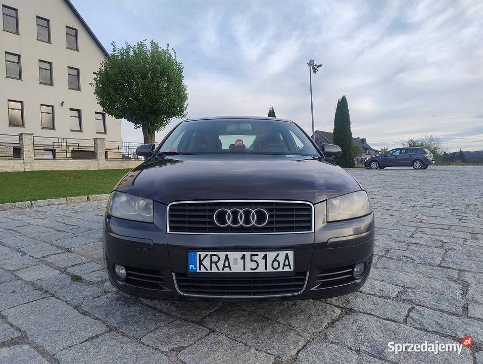 SPRZEDAM AUDI A3 2004 SILNIK 16 BENZYNA 6 BIEGOW małopolskie Myślenice
