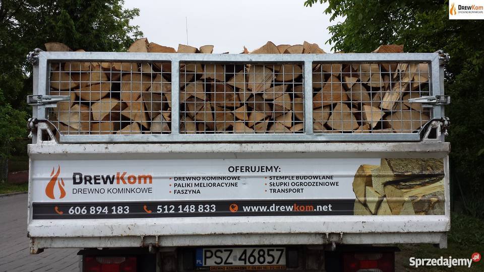 Drewno kominkowe BUK sezonowany Rokietnica Poznań