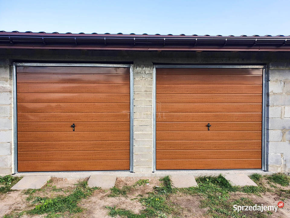 Bramy garażowe na wymiar uchylne ocieplone brama Łańcut