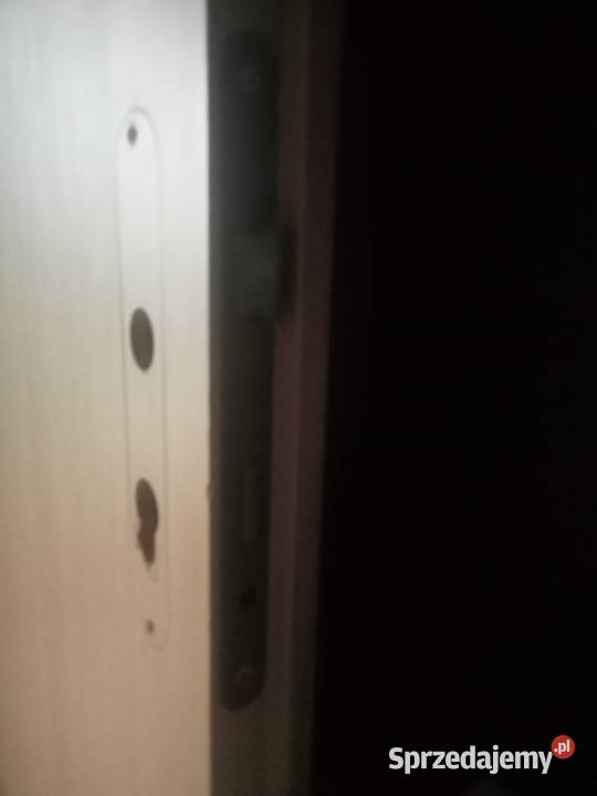Drzwi 80 prawe wewnętrzne z futryną 80cm Zabrze sprzedam