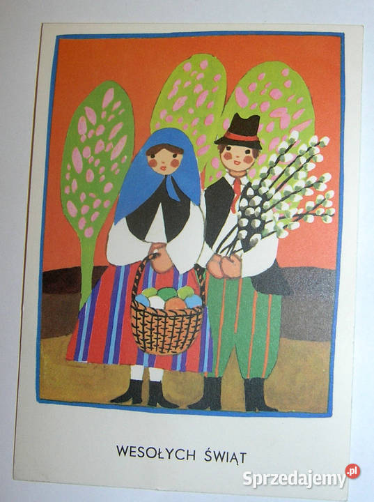 pocztówka Zdzisław Witwicki Wesołych Świąt Pocztówki i karty telefoniczne