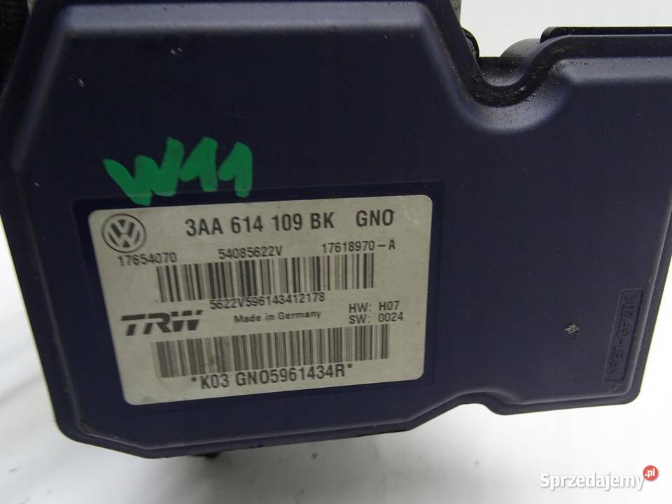 POMPA HAMULCOWA ABS ESP VW PASSAT B7 20 TDI
