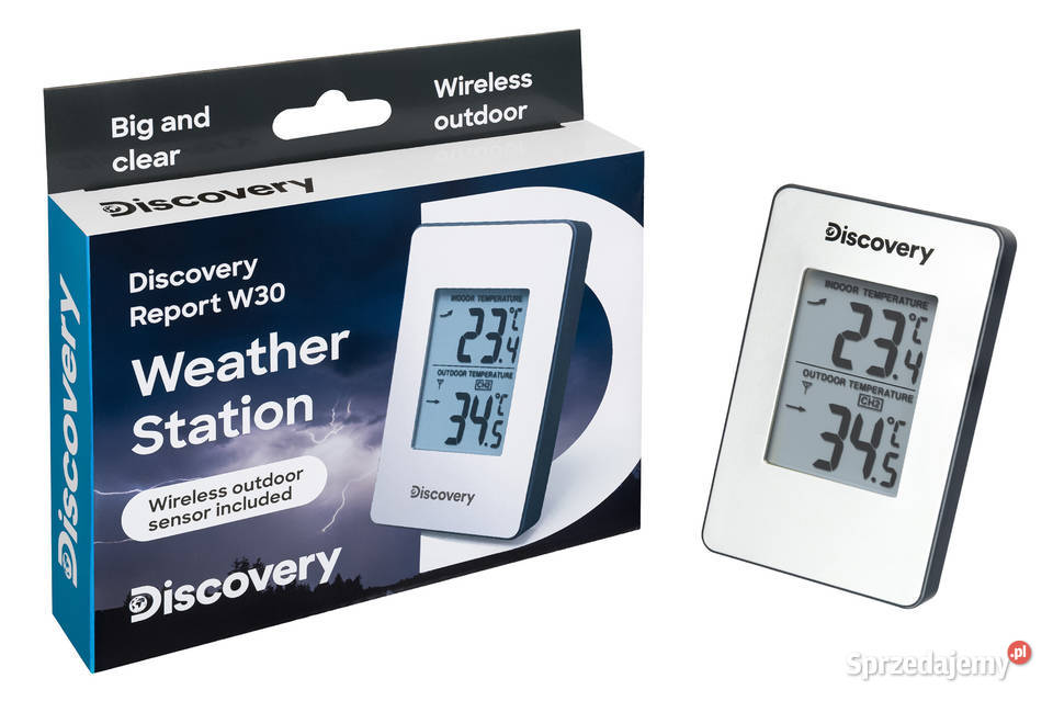 Stacja meteorologiczna Discovery Report W30 mazowieckie Warszawa