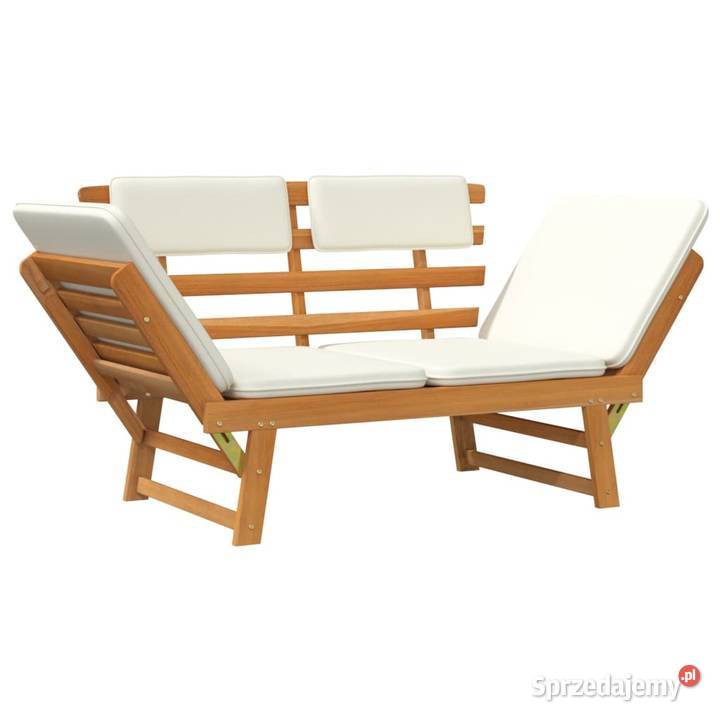 vidaXL Ławka ogrodowa z poduszkami 2w1 190 mazowieckie Warszawa