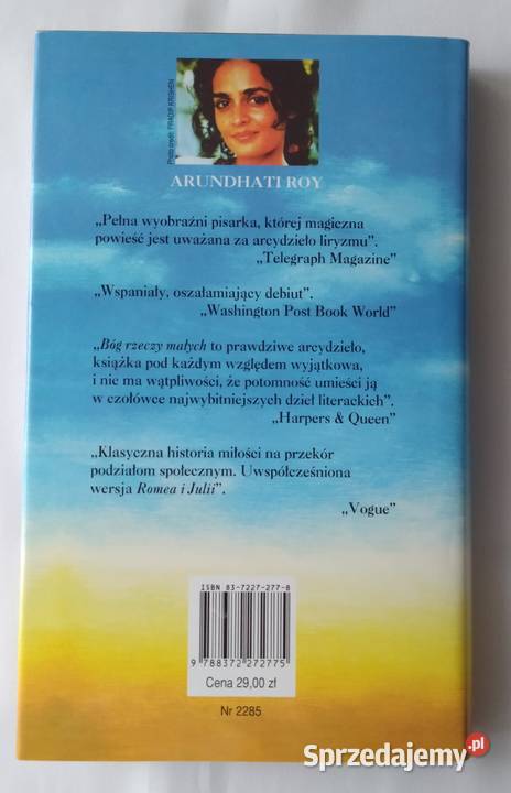BÓG RZECZY MAŁYCH Arundhati Roy Hajnówka