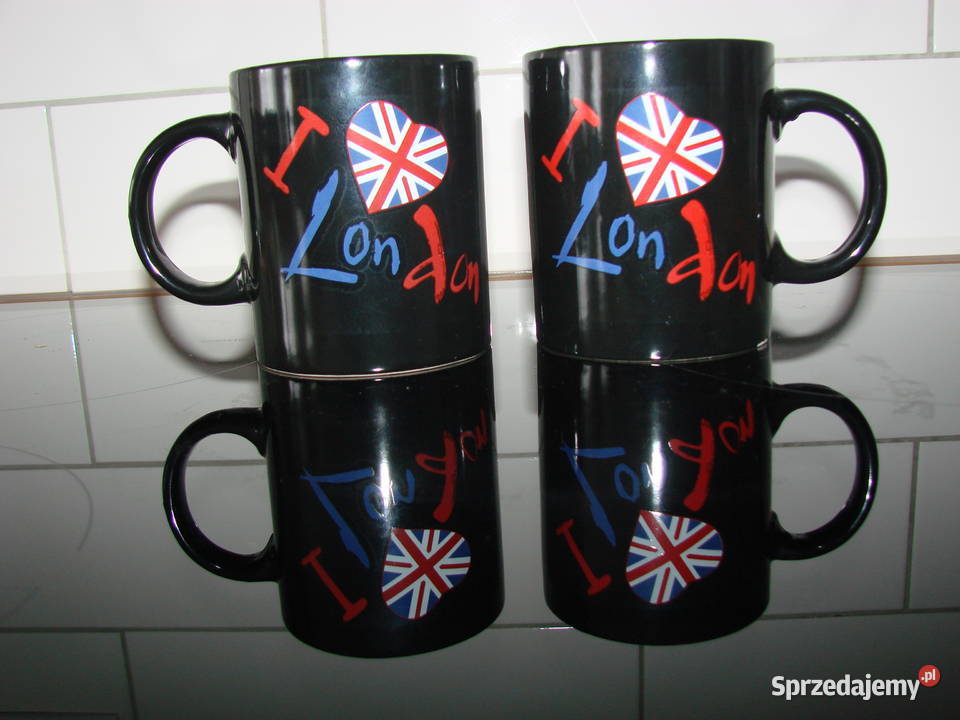 ILove London porcelanowy kubek Porcelana i szkło Pruszcz Gdański
