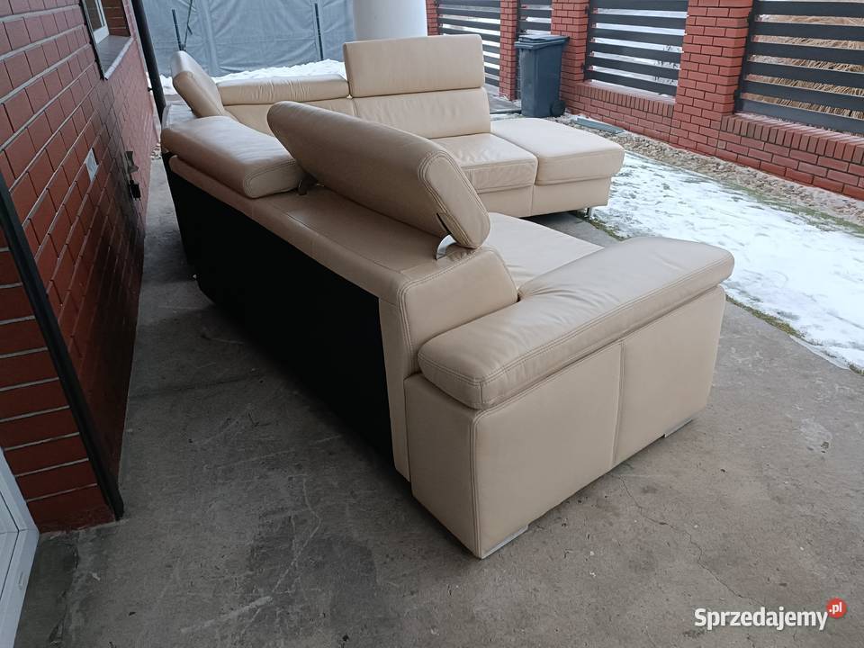 Sprzedam narożnik ze skóry