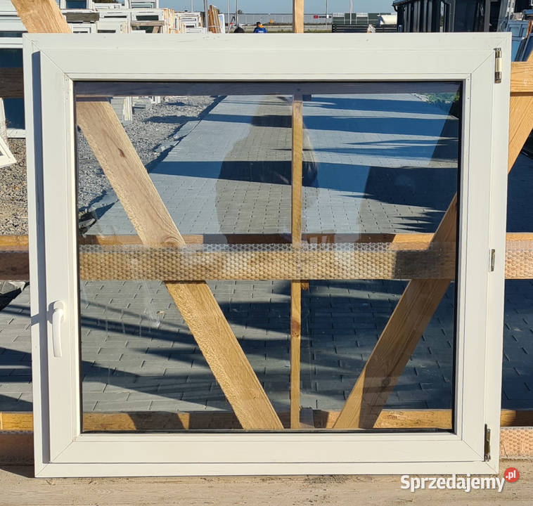 OKNA KacprzaK 124X120 OKNO Używane Plastikowe Okna i parapety Lublin