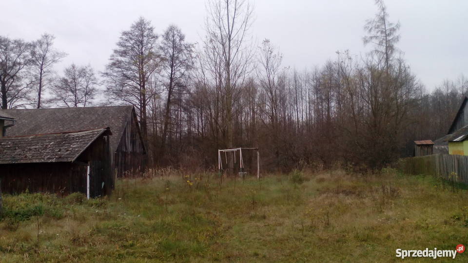 Dwie działki dom na wsi Bógdał w gminie Szczekoc Bógdał