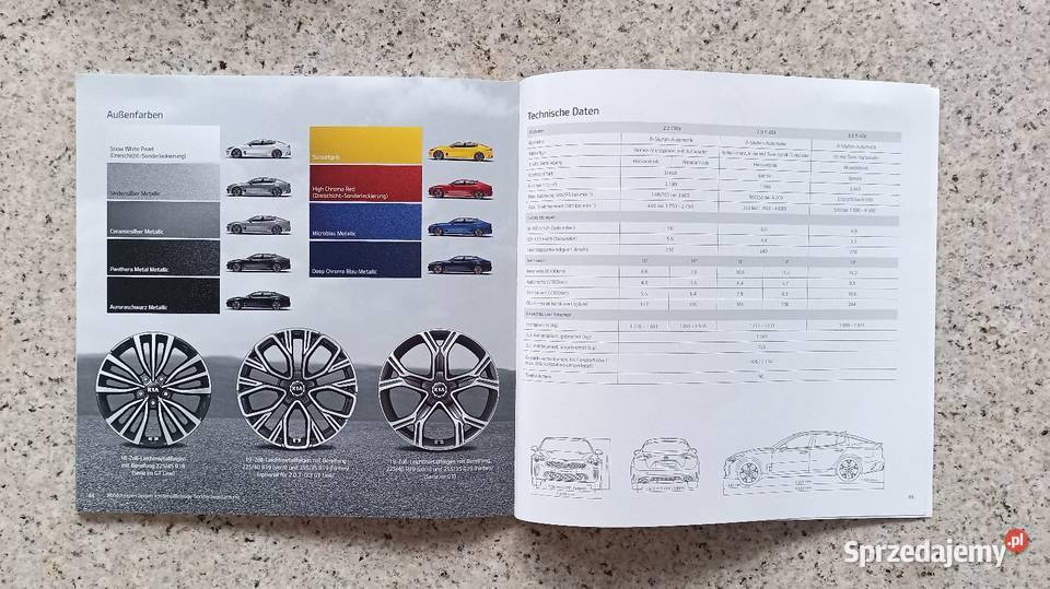 KIA Stinger Prospekty Bytom