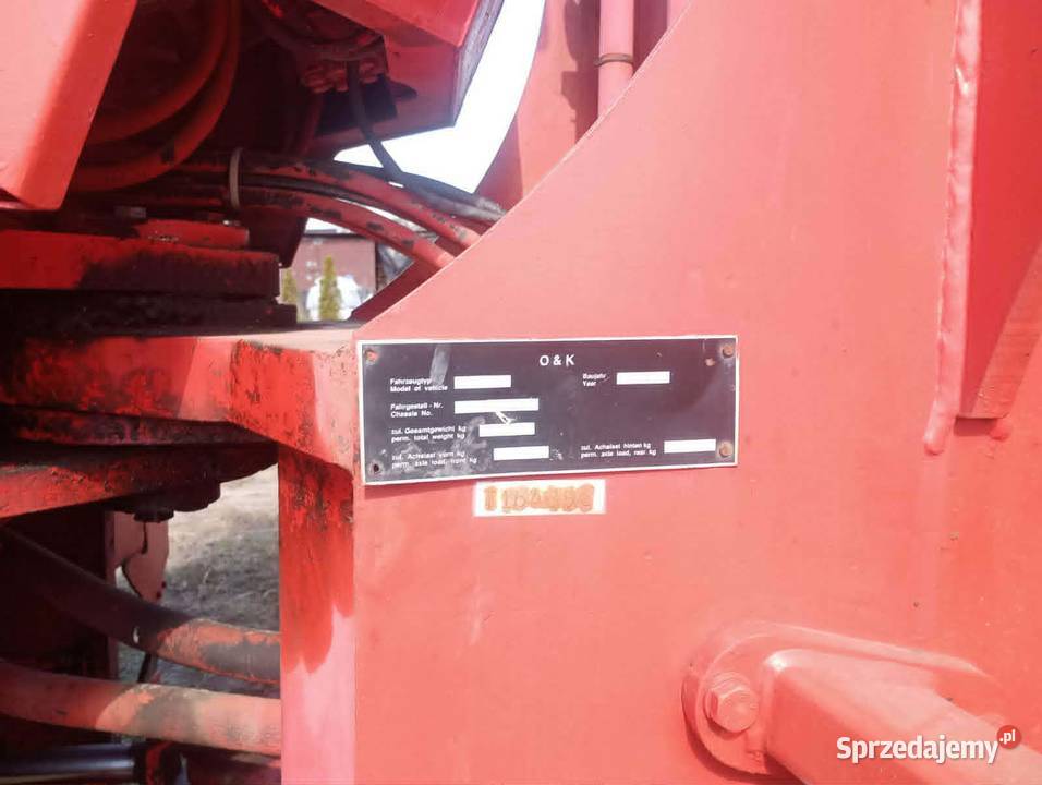 Ładowarka OK L45 1993 r sprawna 57 000 Koparko ładowarki Warszawa sprzedam
