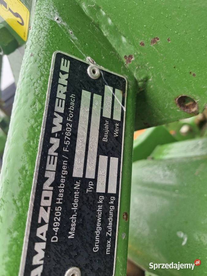 Brona wirnikowa agregat Amazone KE 303 Amazone Agregaty Sępólno Krajeńskie sprzedam
