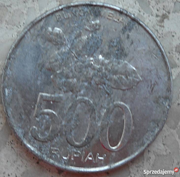 INDONEZJA500 RUPII2003 r Numizmatyka mazowieckie Legionowo sprzedam