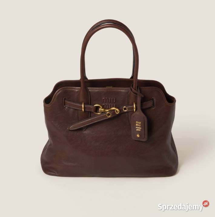 Torebka MIU MIU Adventure skóra large Wrocław