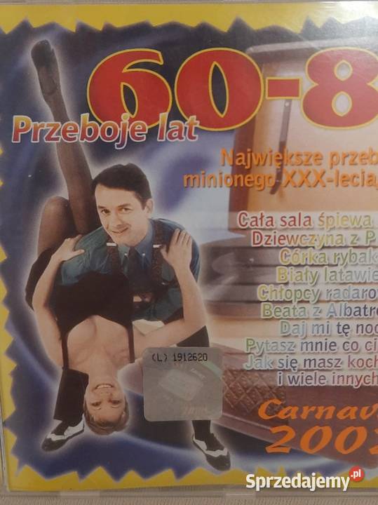 Sprzedaż płyty CD z przebojami lat 60 80 Zielona Góra