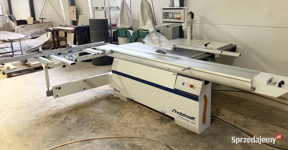 Piła formatowa SCM Si X sterowanie PLC