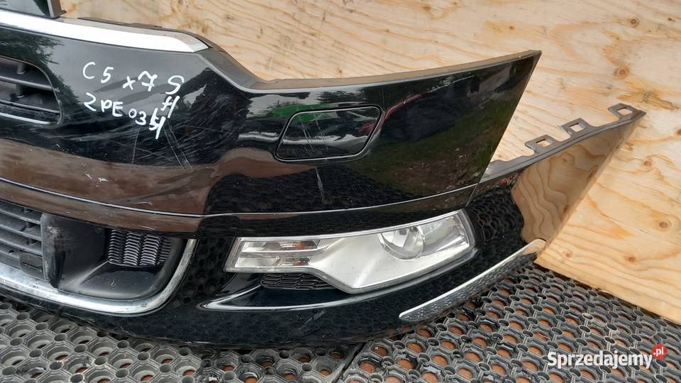 CITROEN C5 III X7 ZDERZAK PRZÓD HALOGEN SPRYSK Zbierkowo