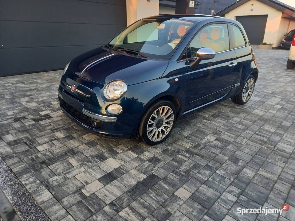Fiat 500 12 8V Lounge Udokumentowany przebieg czujnik parkowania Gutowo Małe